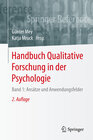 Buchcover Handbuch Qualitative Forschung in der Psychologie