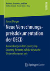 Buchcover Neue Verrechnungspreisdokumentation der OECD