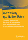 Buchcover Auswertung qualitativer Daten
