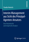 Buchcover Interim Management aus Sicht des Prinzipal-Agenten-Ansatzes