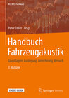 Buchcover Handbuch Fahrzeugakustik