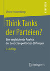 Buchcover Think Tanks der Parteien?