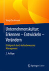 Buchcover Unternehmenskultur: Erkennen – Entwickeln – Verändern