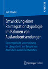 Buchcover Entwicklung einer Reintegrationstypologie im Rahmen von Auslandsentsendungen