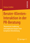 Buchcover Berater-Klienten-Interaktion in der PR-Beratung