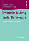 Buchcover Politische Bildung in der Demokratie