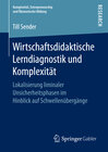 Buchcover Wirtschaftsdidaktische Lerndiagnostik und Komplexität