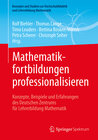 Buchcover Mathematikfortbildungen professionalisieren
