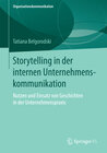Buchcover Storytelling in der internen Unternehmenskommunikation