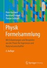Buchcover Physik Formelsammlung