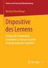 Buchcover Dispositive des Lernens