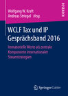 Buchcover WCLF Tax und IP Gesprächsband 2016