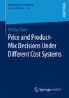 Buchcover Price and Product-Mix Decisions Under Different Cost Systems