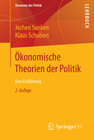 Buchcover Ökonomische Theorien der Politik