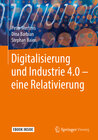 Buchcover Digitalisierung und Industrie 4.0 – eine Relativierung