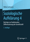 Buchcover Soziologische Aufklärung 4