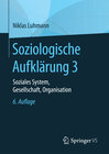 Buchcover Soziologische Aufklärung 3