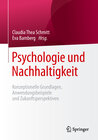 Buchcover Psychologie und Nachhaltigkeit