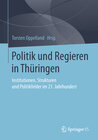Buchcover Politik und Regieren in Thüringen