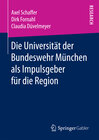 Buchcover Die Universität der Bundeswehr München als Impulsgeber für die Region