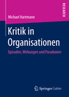 Buchcover Kritik in Organisationen