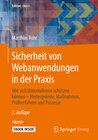 Buchcover Sicherheit von Webanwendungen in der Praxis