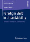 Buchcover Paradigm Shift in Urban Mobility