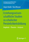 Buchcover Erziehungswissenschaftliche Studien zu schulischer Persönlichkeitsbildung
