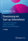 Buchcover Finanzierung von Start-up-Unternehmen