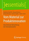 Buchcover Vom Material zur Produktinnovation