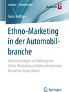 Buchcover Ethno-Marketing in der Automobilbranche