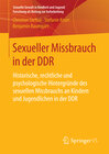 Buchcover Sexueller Missbrauch in der DDR