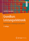 Buchcover Grundkurs Leistungselektronik