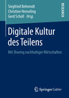 Buchcover Digitale Kultur des Teilens