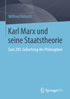 Buchcover Karl Marx und seine Staatstheorie