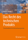 Buchcover Das Recht des technischen Produkts