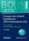 Buchcover Lösungen zum Lehrbuch Buchführung 1 DATEV-Kontenrahmen 2018