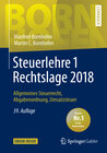 Buchcover Steuerlehre 1 Rechtslage 2018