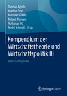 Buchcover Kompendium der Wirtschaftstheorie und Wirtschaftspolitik III
