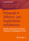 Buchcover Pädagogik in Differenz- und Ungleichheitsverhältnissen