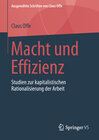 Buchcover Macht und Effizienz