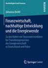 Buchcover Finanzwirtschaft, nachhaltige Entwicklung und die Energiewende