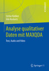 Buchcover Analyse qualitativer Daten mit MAXQDA