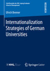 Buchcover Internationalization Strategies of German Universities