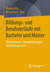 Buchcover Bildungs- und Berufsverläufe mit Bachelor und Master