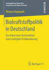 Buchcover Biokraftstoffpolitik in Deutschland