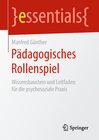 Buchcover Pädagogisches Rollenspiel