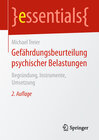 Buchcover Gefährdungsbeurteilung psychischer Belastungen