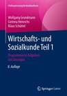 Buchcover Wirtschafts- und Sozialkunde Teil 1