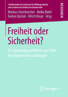 Buchcover Freiheit oder Sicherheit?